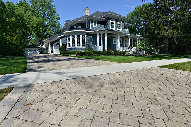 Permeable Paver Driveway in Oxford, NC